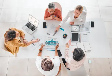 The meeting focused on discussing strategy and results